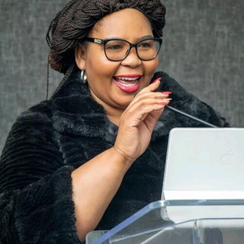 Gauteng Health MEC Nomantu Nkomo-Ralehoko