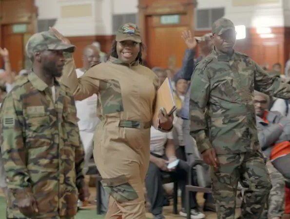 Operation Dudula leader Zandile dabula visiting local clinics and hospitals to deny foreigners healthcare